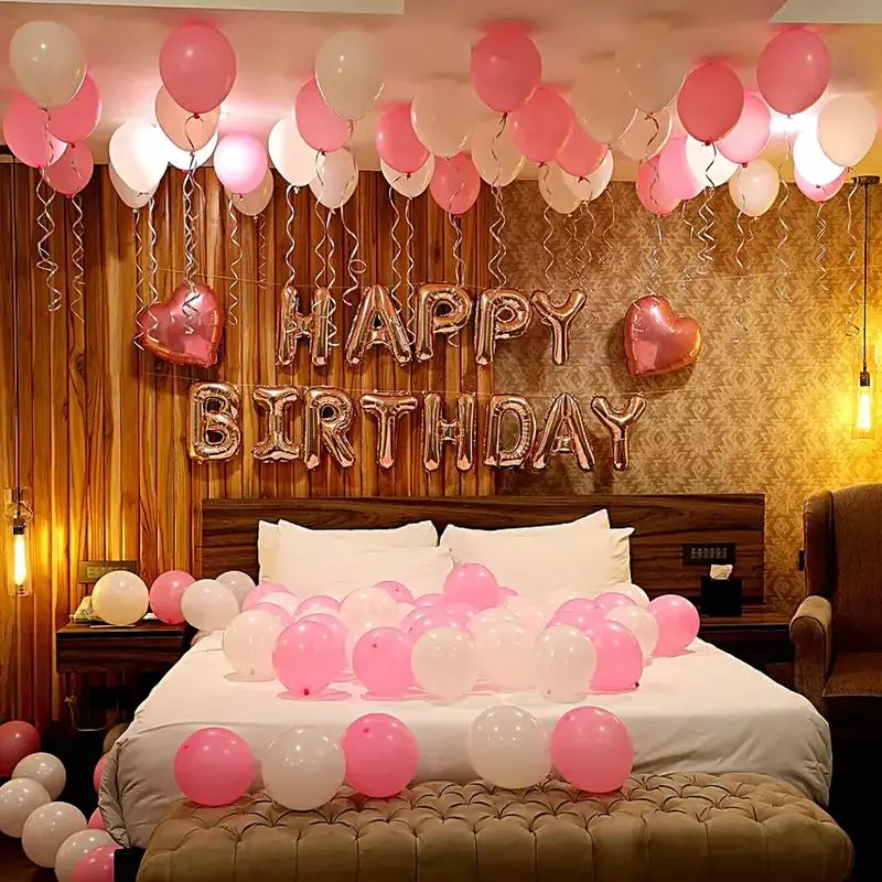 Birthday Bed Decoration