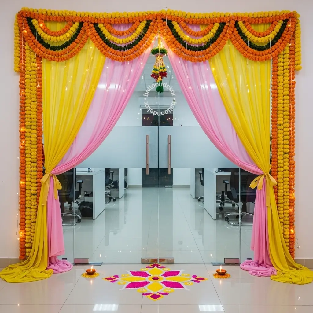 Best Office Enterence Decoration For Events