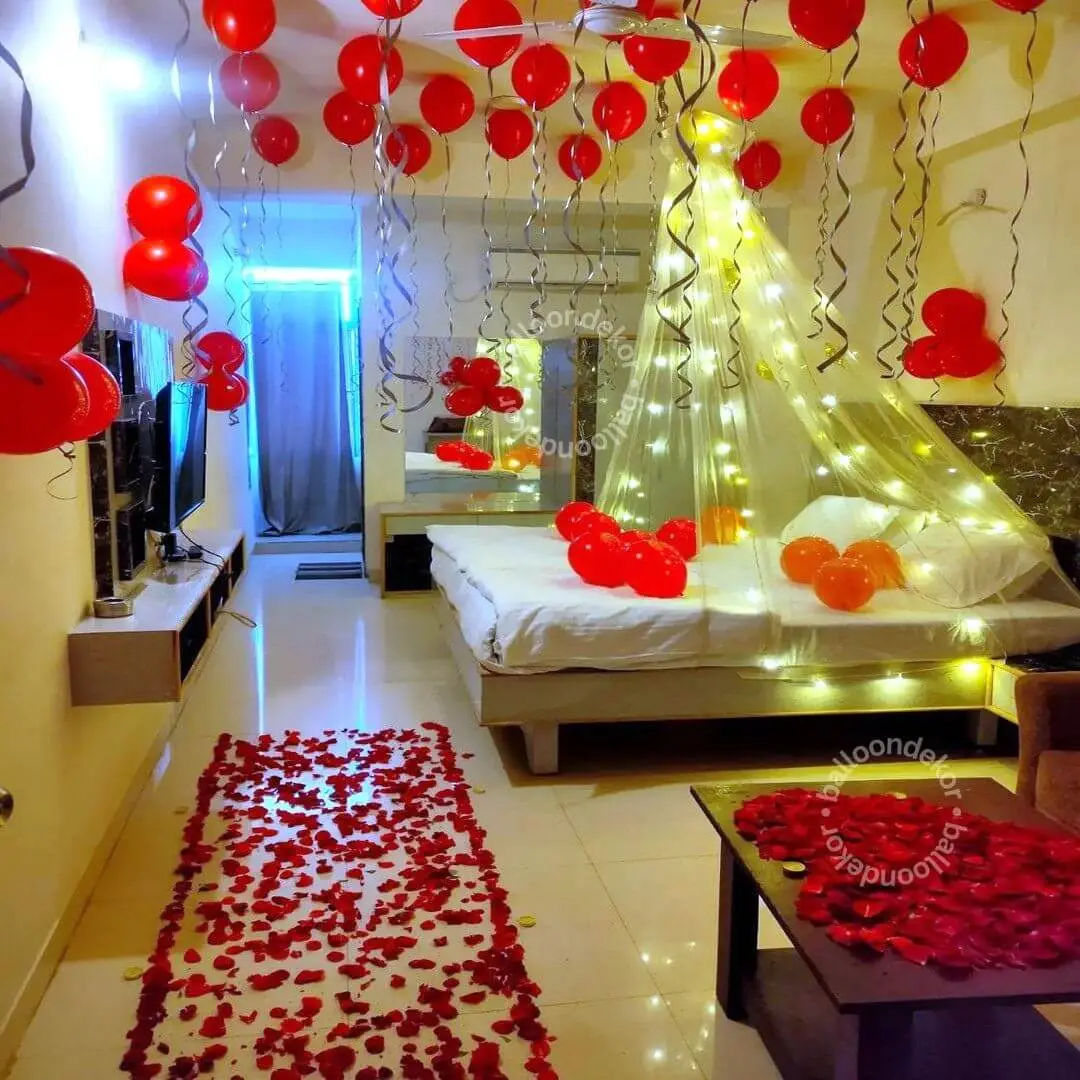 Romantic Anniversery Decoration for Room