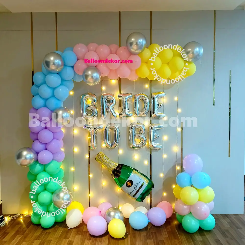 Simeple Bride to be Decoration