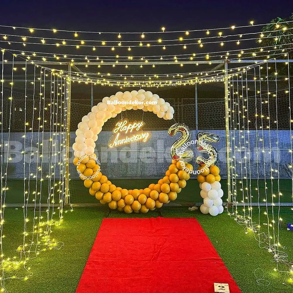 Romantic Anniversery Welcome Decoration For Enterence