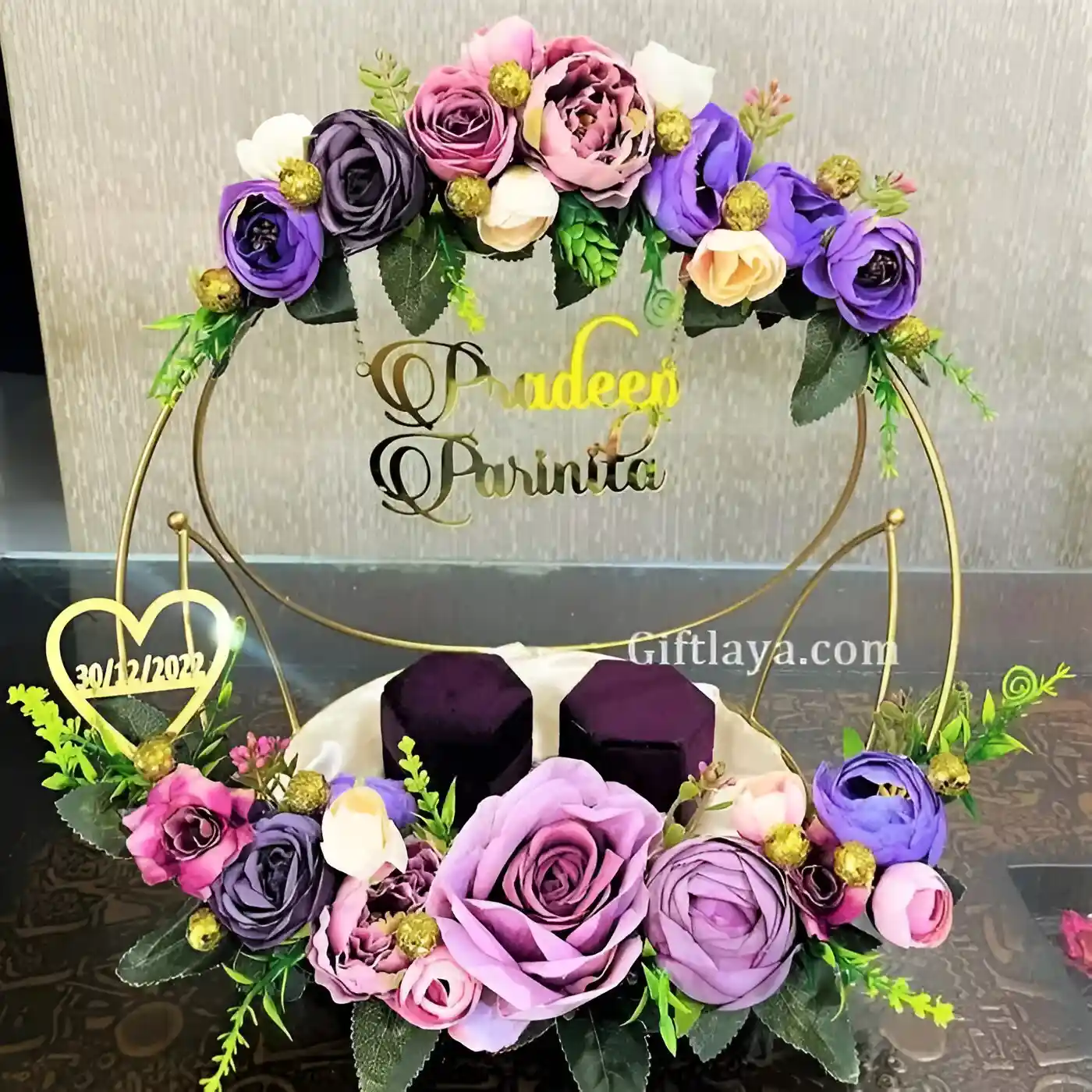 Couple Ring Tray Platter