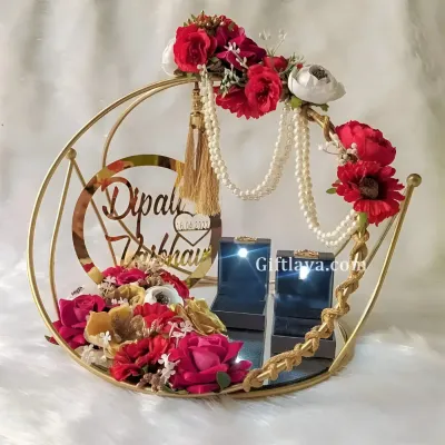Ring Tray Platter For Enguagement