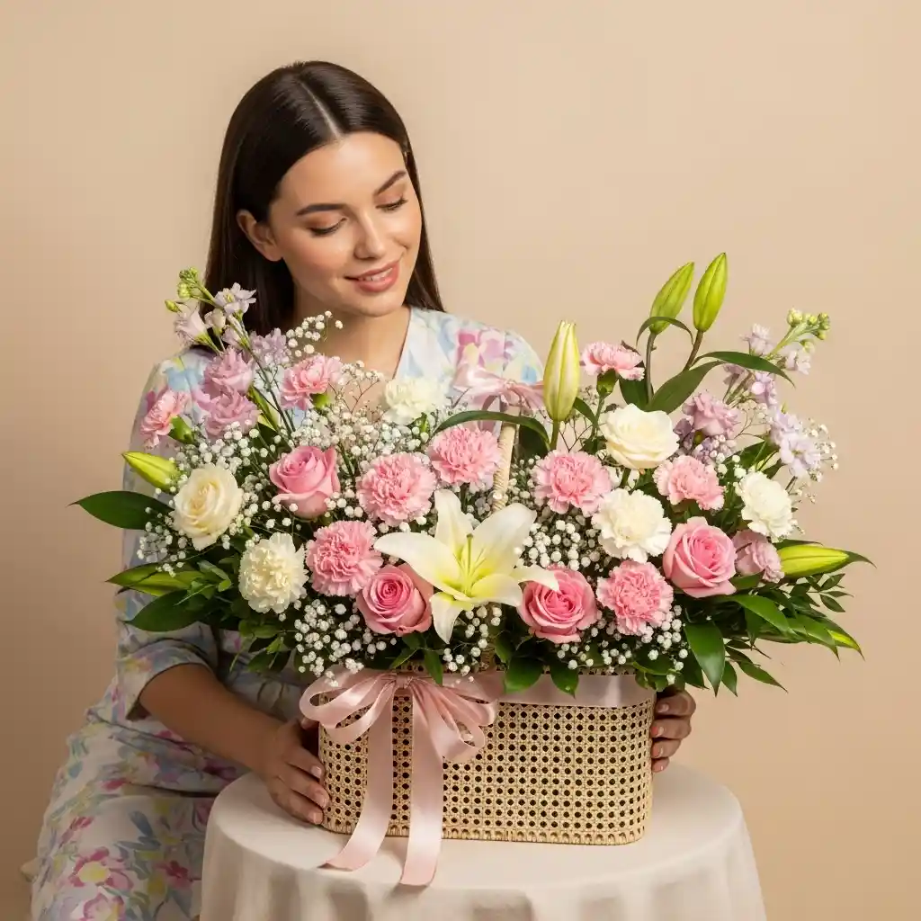 Modern Bouquet with multi Colour flowers