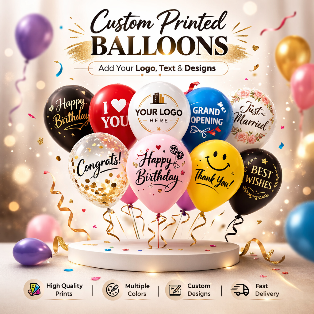 Custom Printed Balloons