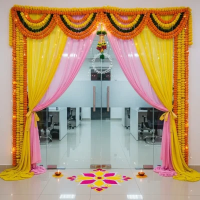 Best Office Enterence Decoration For Events